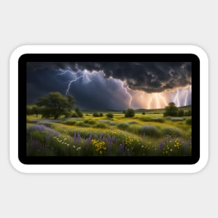The Thundery Meadow Sticker